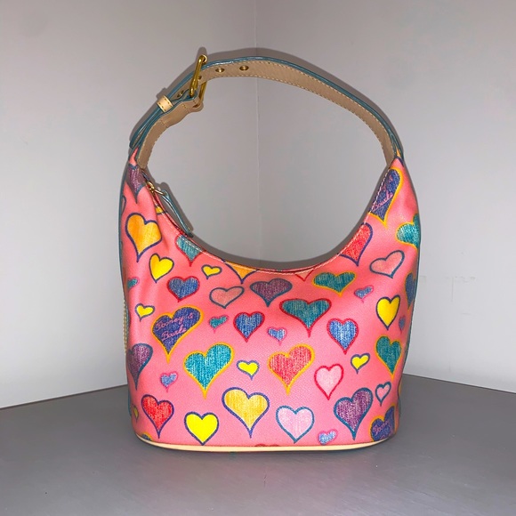 Handbags - Authentic Vintage Dooney & Burke Mini Heart Handbag